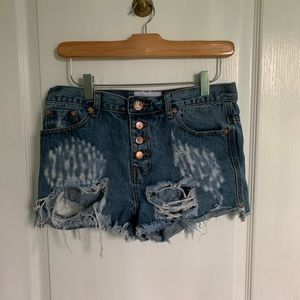 Jean shorts